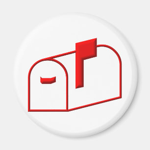 Postlåda Magnet