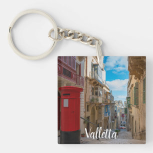 Postlåda med röd vintage på Malta