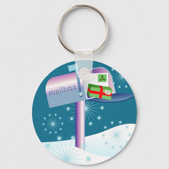Postlåda Nyckelring (Framsida)