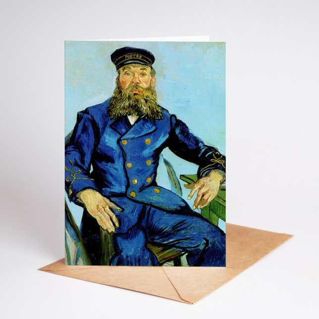 Postman Joseph Roulin | Vincent van Gogh Kort (Skapare uppladdad)