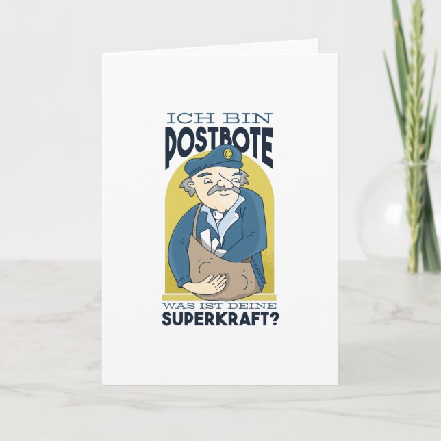 Postman Kort (Framsida)