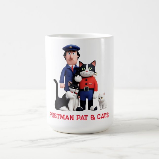 Postman Pat & Cats Kaffemugg (Center)