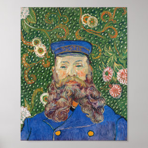 Postman Porträtt av Van Gogh Poster