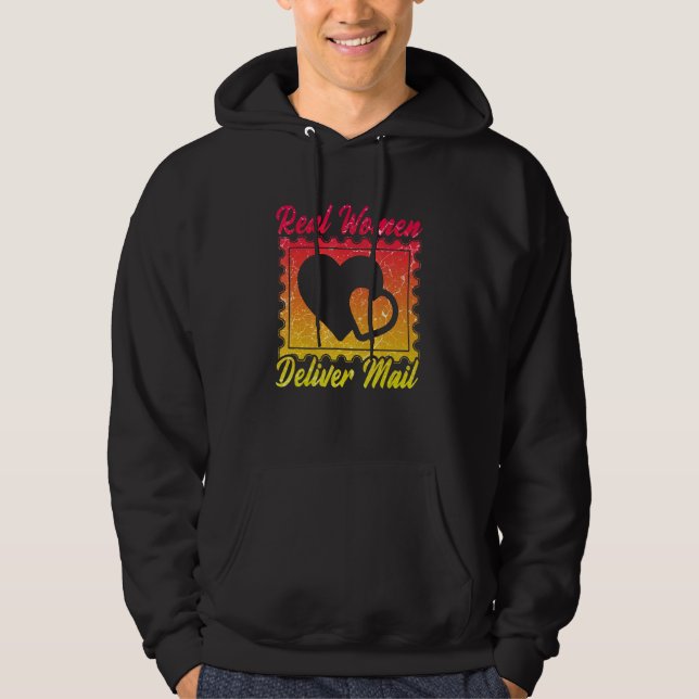 Postman Postal Worker 14 Hoodie (Framsida)