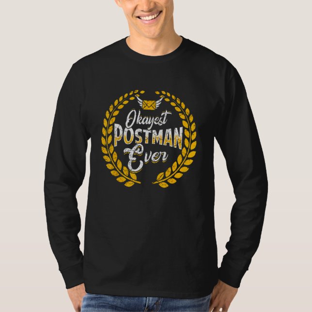 Postman Postal Worker 7 T Shirt (Framsida)
