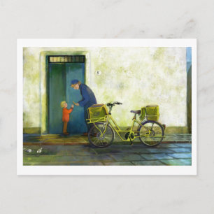 Postman Postkort Vykort