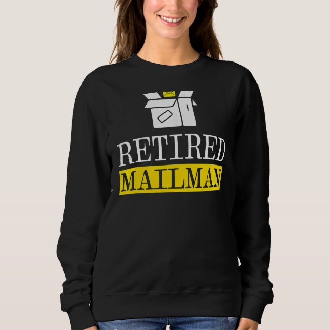 Postman Postman Postal Worker-kurirpost, pensioner T Shirt (Framsida)