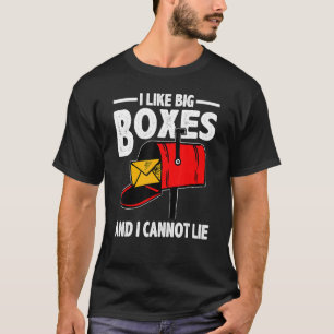Postman Retrött Postal Worker Novelty Mail T Shirt