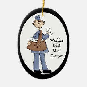 Postman Tack Ornament