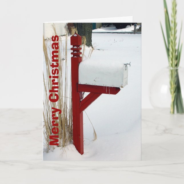 Postmannen Julkort Helgkort (Framsida)