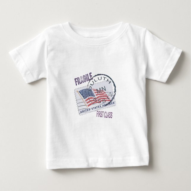 Postmark Duluth 55812 T-shirt (Framsida)