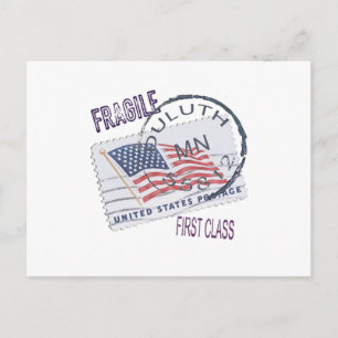 Postmark Duluth 55812 Vykort