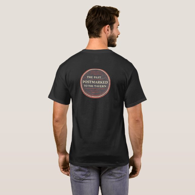 Postmärkt & Berusad T-shirt (Hel baksida)