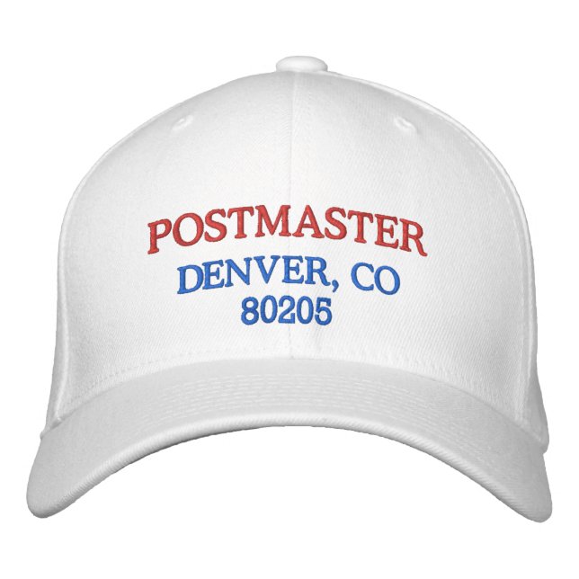 POSTMASTER Hat Broderad Keps (Framsida)
