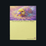 Postmaster Platypus Snailmail Stationery Anteckningsblock<br><div class="desc">Palais de Marigold St. May creates unique stationery for those that love all things cute,  Kawaii,  floral,  and colorful. Note that the designs are created for the large notepad or stationery sheets. If you would like a different size notepad,  stationery,  or anything else,  please contact me!</div>