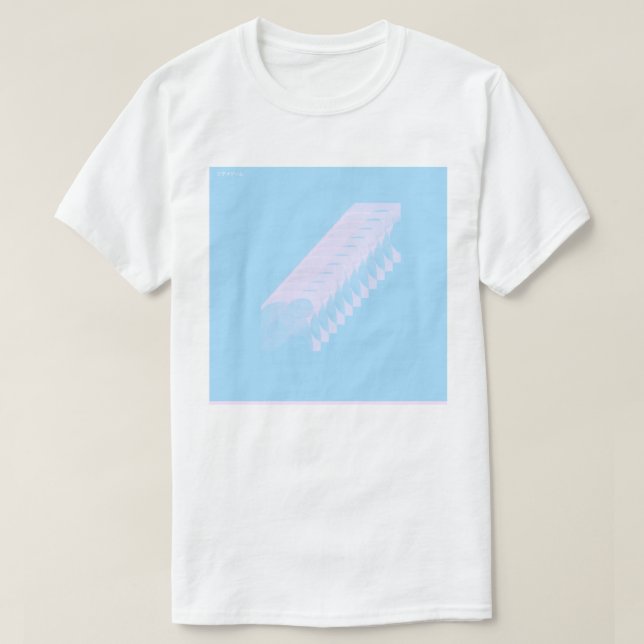 Postmodern Vapourwave-svag-skjorta av bild Tee (Design framsida)