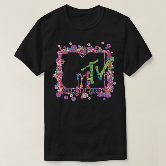 Postnummer för MTV-Blommigtens Logotyp T Shirt (Design framsida)