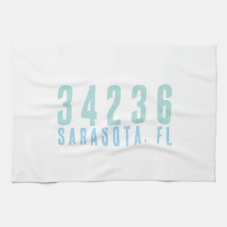 Postnummer för personlig, ort, stat | Kustblåsor Kökshandduk