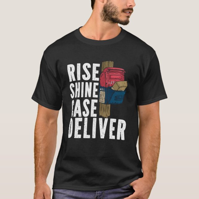 Postorder för försändelseutleverans av försändelse t shirt (Framsida)