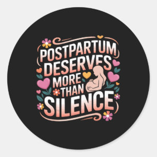 Postpartum Depression Mor Mama Modern Maternal Psy Runt Klistermärke