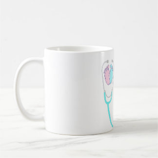 Postpartum Mor Baby Nurse Mamma Baby efter partum Kaffemugg