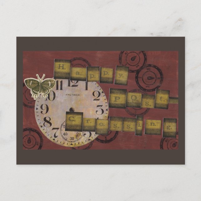 Postpass för lycklig vykort (Framsida)