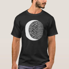 postpunk måne design t shirt