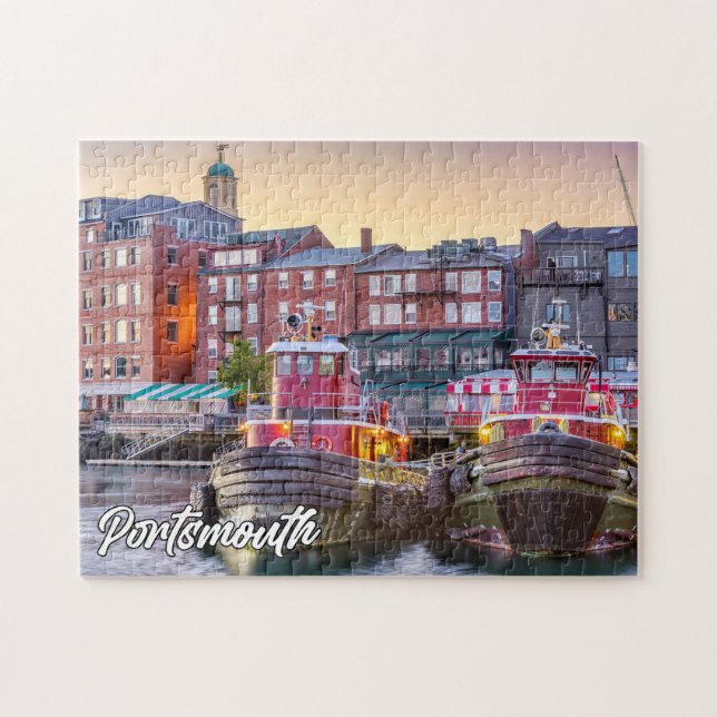 Postsmouth, New Hampshire, USA Pussel (Horisontell)