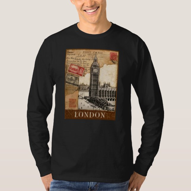 Poststämpla London T-shirt (Framsida)