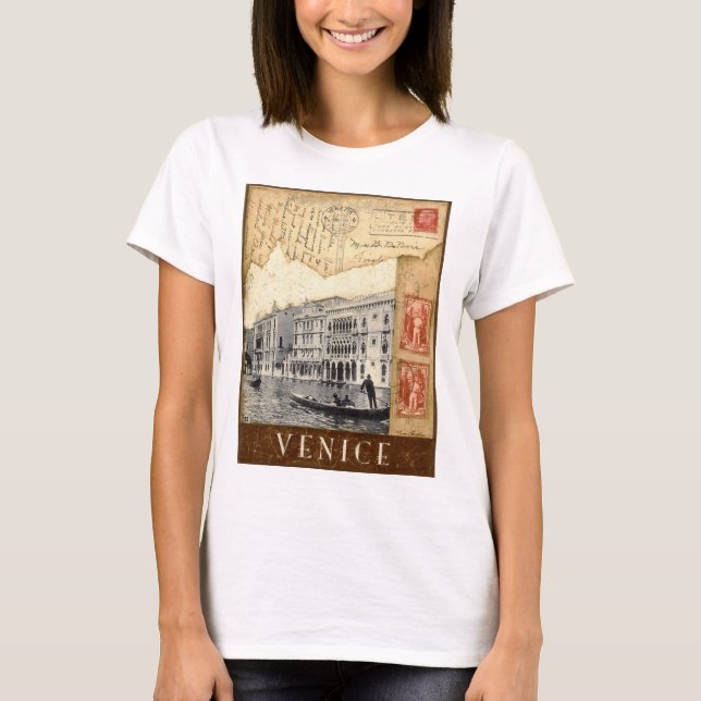 Poststämpla Venedig Tee (Framsida)