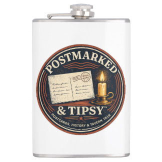 Poststämplad & Berusad Fickplunta