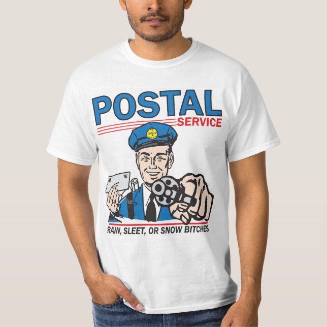 Posttjänst T Shirt (Framsida)