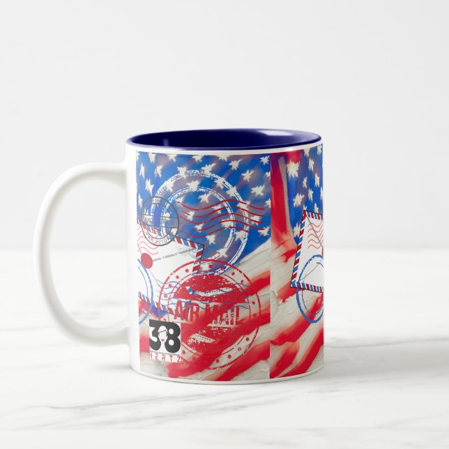 Posttjänst Två-Tonad Mugg (Vänster)