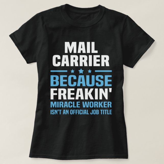 Posttransportör T Shirt (Design framsida)