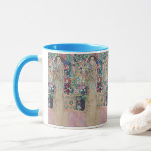 Postumt porträtt av Ria Munk av Gustav Klimt Mugg