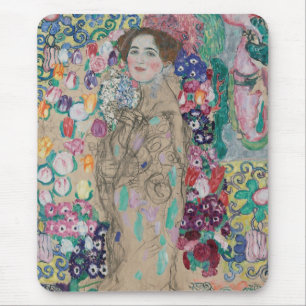 Postumt porträtt av Ria Munk av Gustav Klimt Musmatta