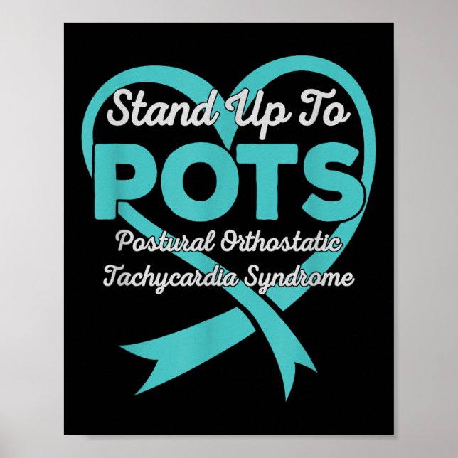 Postural ortostatiskt takykardiumsyndrom Stativ Poster (Framsidan)