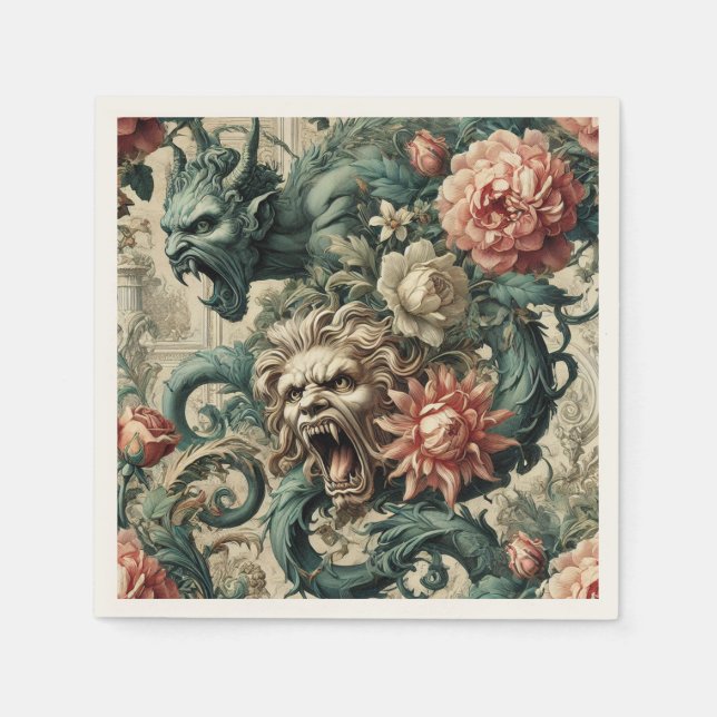 Posture of Perdition – Gothic Victorian Pappersservett (Framsidan)