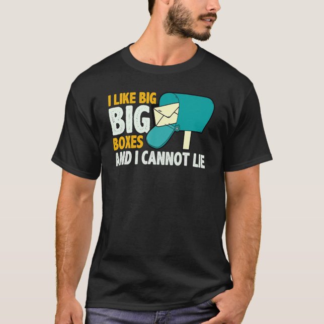 Postverkets pensionerade postarbetare Postman Post T Shirt (Framsida)