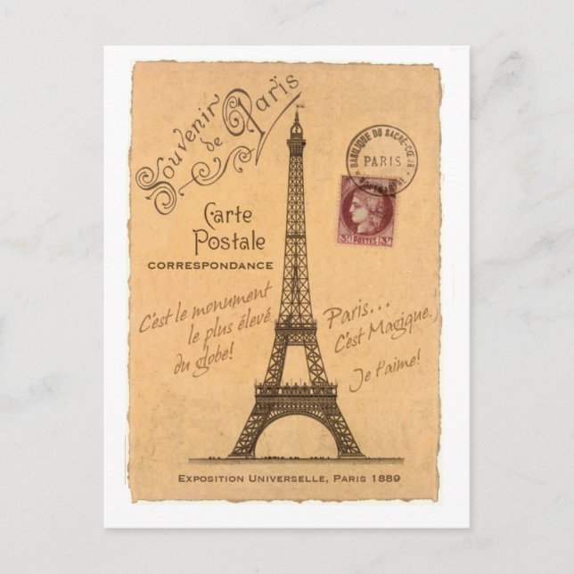 Postvykort för carte vykort (Framsida)