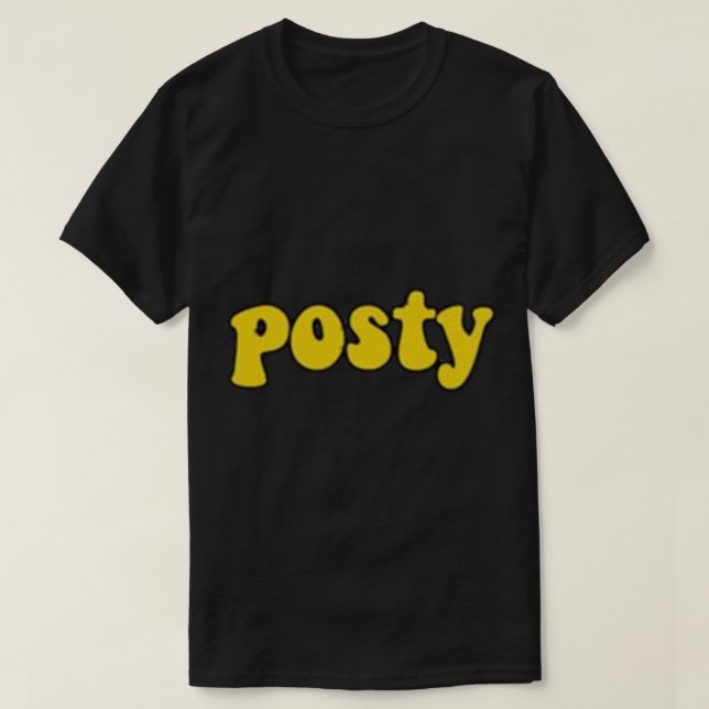 POSTY - POST MALONE-KLICKA T SHIRT (Design framsida)