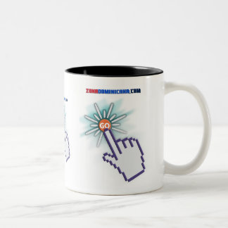 Posuelo Blanco Två-Tonad Mugg