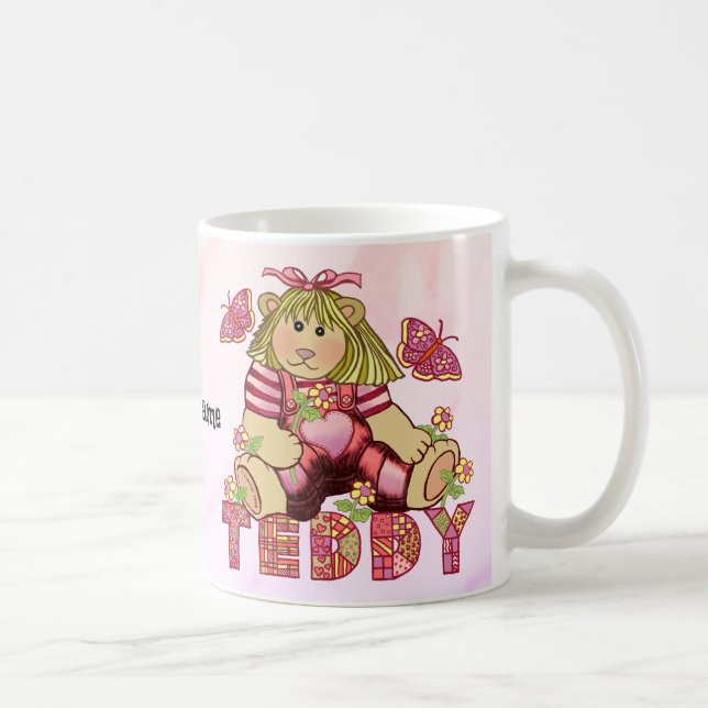 Posy Teddy Bear-mugg Kaffemugg (Höger)