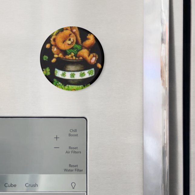 Pot av björn magnet (In Situ (Fridge))
