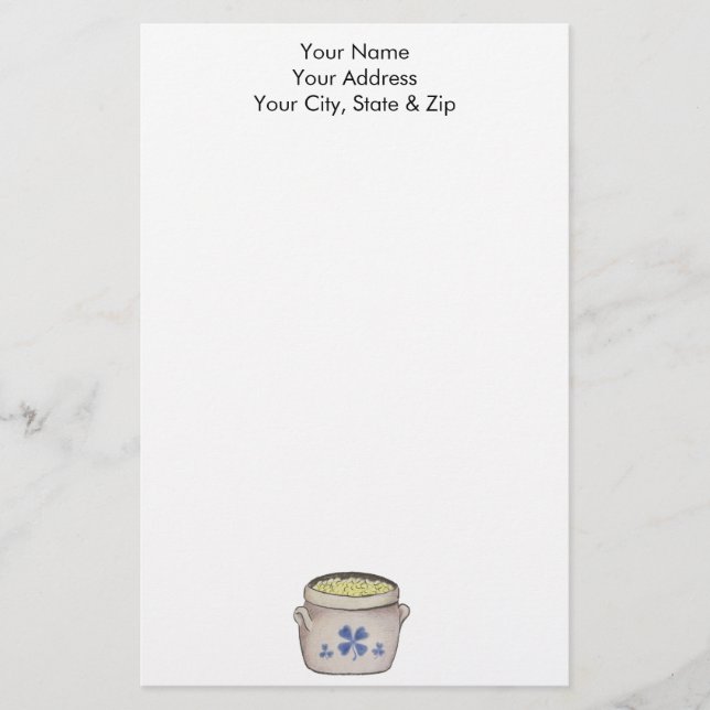 Pot av Guld Brevpapper (Framsida)