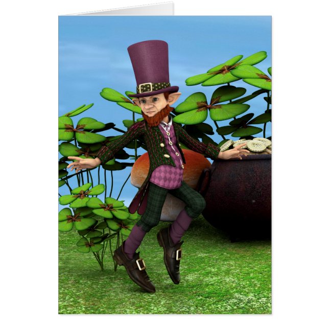 Pot av Guld Hälsningskort (Framsidan)