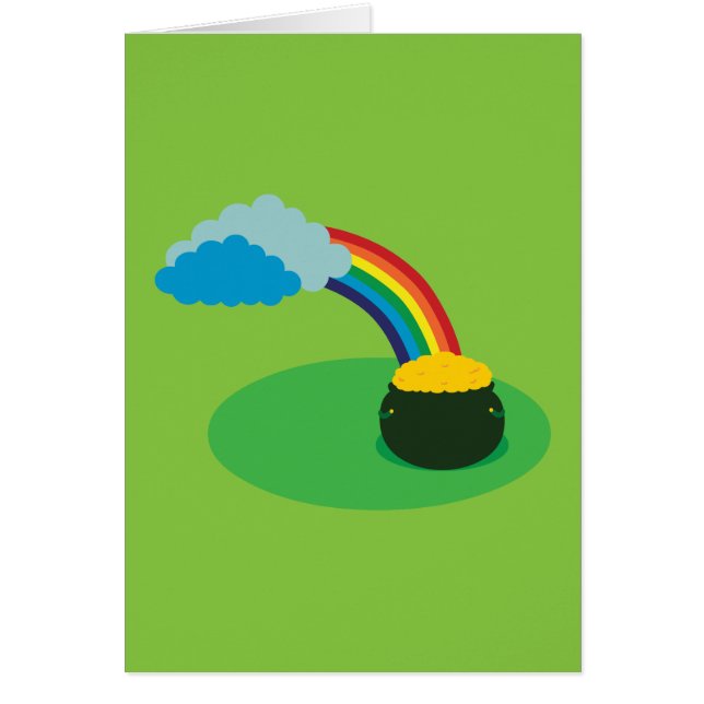 Pot av Guld Hälsningskort (Framsidan)