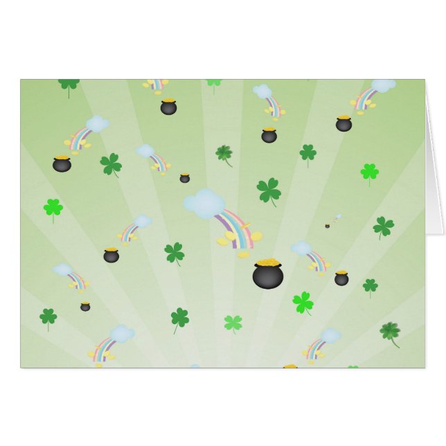 Pot av Guld Hälsningskort (Framsidan Horizontal)