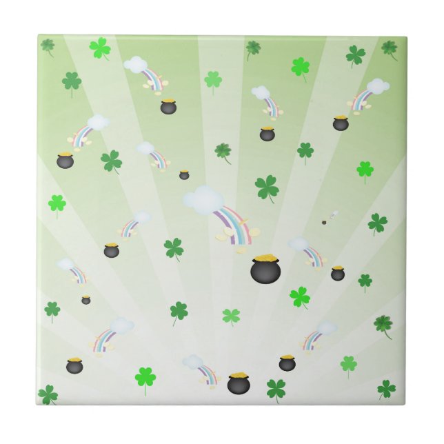 Pot av Guld Kakelplatta (Framsidan)