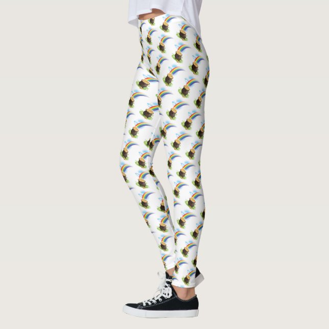 Pot av Guld Leggings (Vänster)